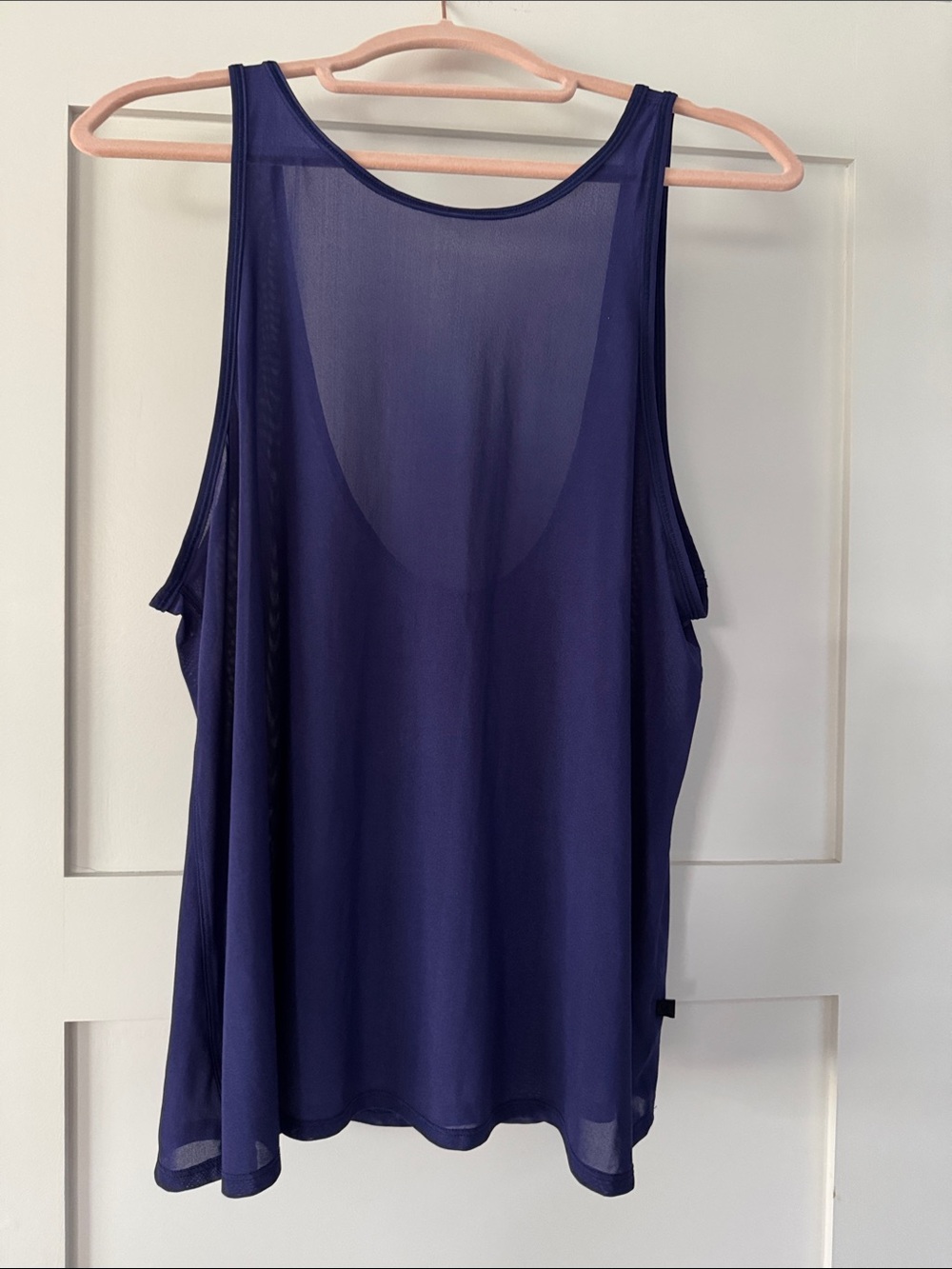 Lululemon Scoop Neck Mesh Tank